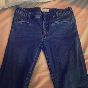 Free people bell bottom jeans